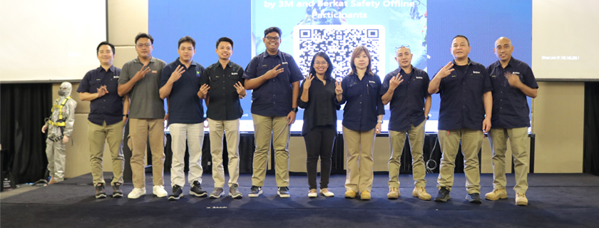 Berkat Safety and 3M Hold Seminar on Working at Heights Safety