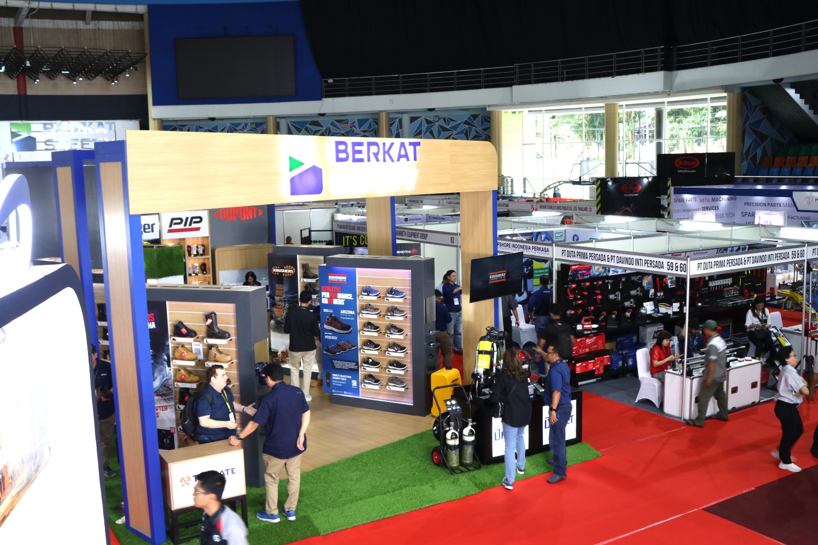 Berkat Safety was honored to participate in the prominent Balikpapan Industrial Expo (BEX) 2024