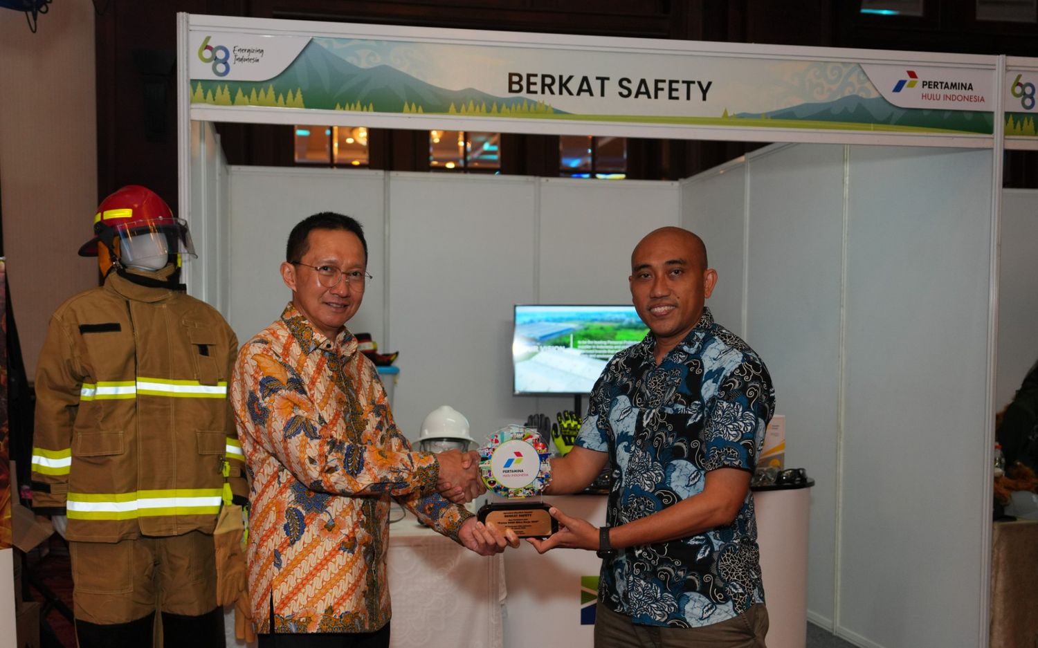 Berkat Safety Participates in the HSSE Forum and the Opening of National Occupational Safety and Health (K3) Month 2026 by PT Pertamina Hulu Indonesia