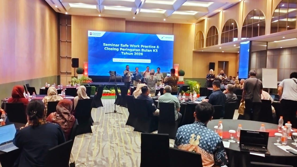 PT Berkat Safety Reaffirms Its Commitment to Occupational Safety and Health at the Closing of National OSH Month 2026 at PERTAMINA Balongan