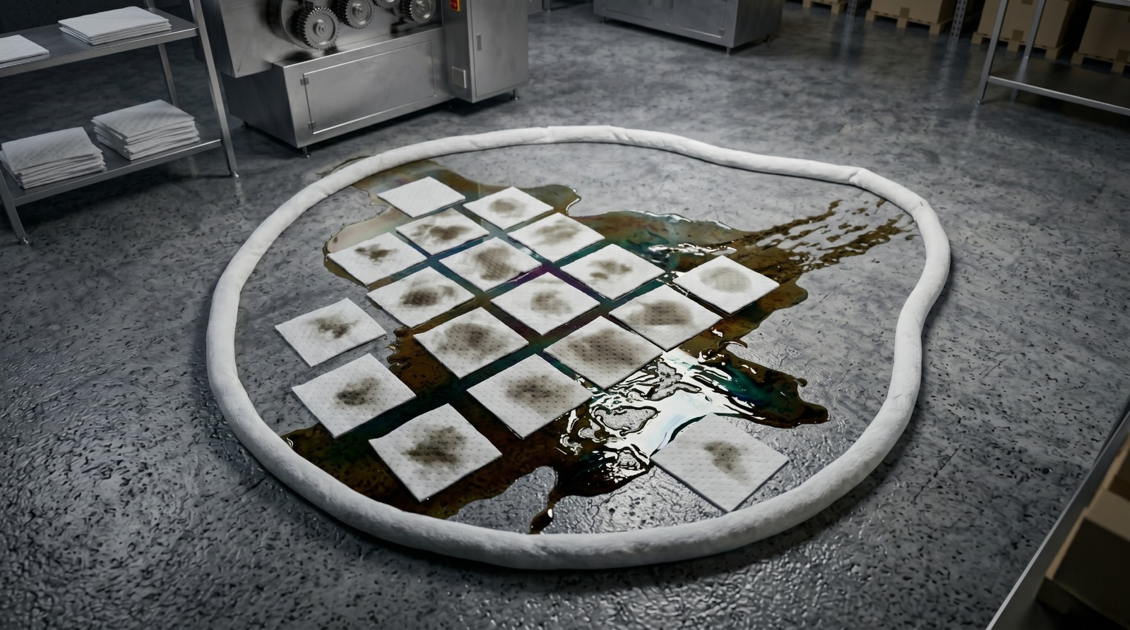 How to Clean Oil Spills in Industrial Areas Quickly & Safely | Berkat Safety