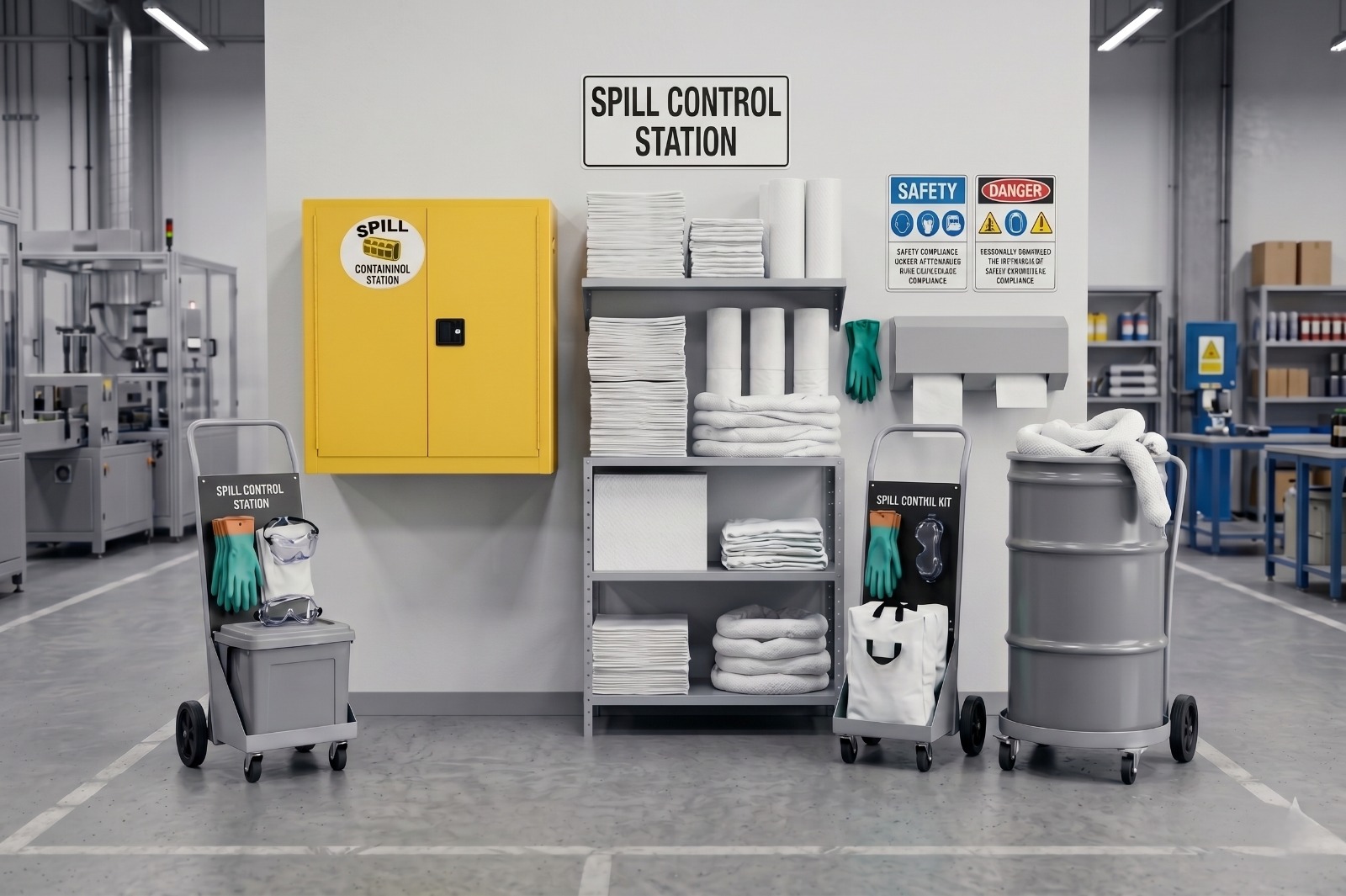 Best Industrial Absorbent Pads for Maximum Spill Control | Berkat Safety